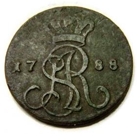 Picture for: Grosz 1788 Stanisław August Poniatowski Warszawa
