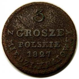 Picture for: 3 grosze 1827 Królestwo Polskie Warszawa