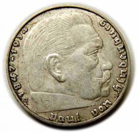 Picture for: 2 marki 1937 J Hamburg Niemcy srebro