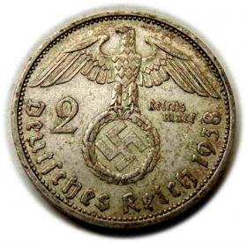 Picture 2 for: 2 marki 1938 A Berlin Niemcy srebro