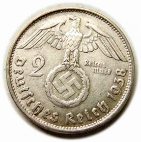 Picture 2 for: 2 marki 1938 B Wiedeń Niemcy