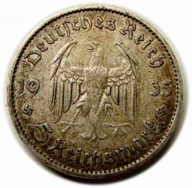 Picture 2 for: 5 marek 1935 A Berlin Niemcy kościół srebro