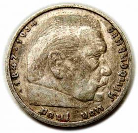 Picture for: 5 marek 1935 A Berlin Niemcy srebro