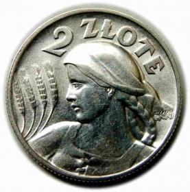 Picture for: 2 złote 1925 Kobieta z kłosami II RP Londyn