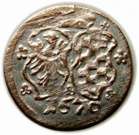 Picture for: Groschel 1670 Chistian Duchy of Brzeg Legnica Wolow