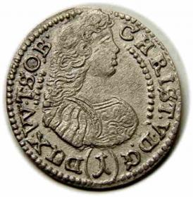 Picture for: 1 krajcar 1684 Chrystian Ulryk I Księstwo Oleśnickie Oleśnica