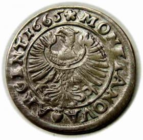 Picture 2 for: 3 krajcary 1665 Chrystian Wołowski Księstwo Brzesko  Legnicko  Wołowskie Brzeg