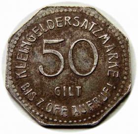 Picture for: 50 fenigów Bystrzyca Kłodzka / Habelschwert
