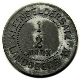 Picture for: 1/2 marki Gorzów Wielkopolski / Landsberg a. Warthe