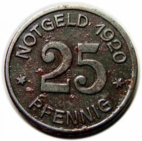 Picture for: 25 fenigów Otmuchów / Ottomachau