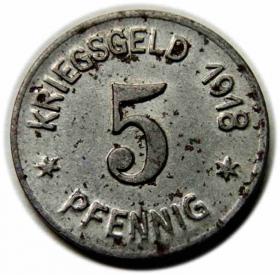 Picture for: 5 fenigów 1918 Pacibórz / Ratibor