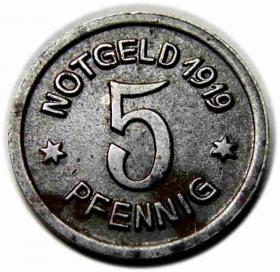 Picture for: 5 fenigów 1919 Racibórz / Ratibor