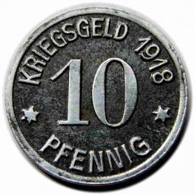 Picture for: 10 fenigów 1919 Racibórz / Ratibor