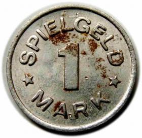 Picture for: Token 1 mark Spielgeld Germany