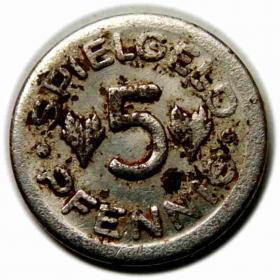 Picture for: Token 5 mark Spielgeld Germany
