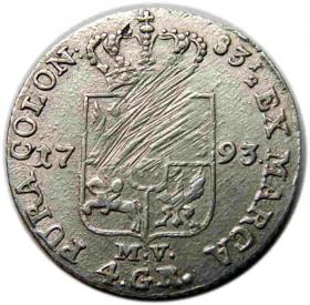 Picture 2 for: Złotówka 1793 Stanisław August Poniatowski Warszawa