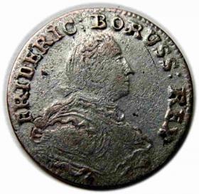 Picture for: 3 kreuzer 1753 Frederick William II Prussia Wroclaw