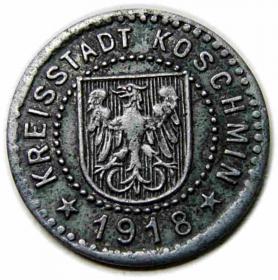 Picture 2 for: 10 pfennig 1918 Kozmin Koschmin