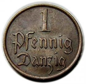 Picture for: 1 pfennig 1937 Free City of Danzig Gdansk
