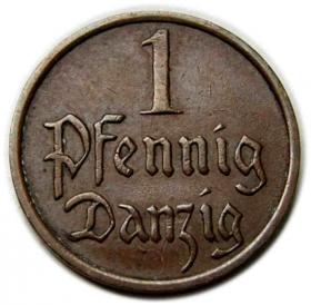 Picture for: 1 pfennig 1937 Free City of Danzig Gdansk