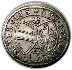 Picture 2 for: 3 krajcary 1649 Ferdynand Karol Austria Hall