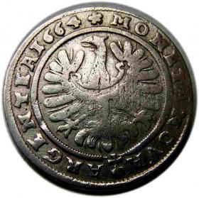 Picture 2 for: 15 krajcarów 1664 Chrystian Wołowski Księstwo Brzesko  Legnicko  Wołowskie Brzeg