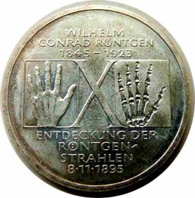 Picture for: 10 marek 1995 Wilhelm Conrad Rontgen Niemcy