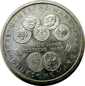 Picture for: 10 marek 1998 50 lat marki niemieckiej Niemcy