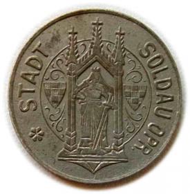 Picture 2 for: 50 fenigów 1918 Działdowo / Soldau