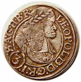 Picture for: 3 krajcary 1668 Leopold I Habsburg Wrocław
