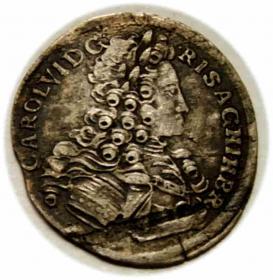 Picture for: 3 krajcary 1724 Karol II Habsburg Śląsk Wrocław