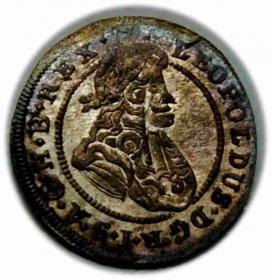 Picture for: 1 krajcar 1700 Leopold I Habsburg Brzeg