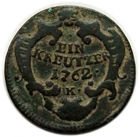 Picture for: 1 krajcar 1762 Maria Teresa Habsburg Austria