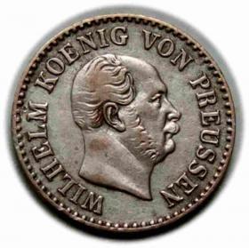 Picture for: 1/2 silber groschen 1862 Wilhelm I Hohenzollern Prusy Berlin