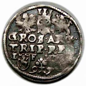 Picture 2 for: 3 groschen 1597 Sigismund III Vasa Poznan