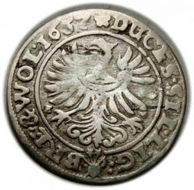 Picture 2 for: 3 krajcary 1657 Jerzy III, Ludwik IV, Chrystian, Księstwo Brzesko  Legnicko  Wołowskie Brzeg