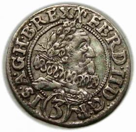 Picture for: 3 krajcary 1629 Ferdynand II Habsburg Wrocław