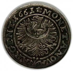 Picture 2 for: 3 krajcary 1661 Jerzy III Brzeski Księstwo Brzesko  Legnicko  Wołowskie Brzeg