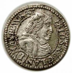 Picture for: 1 krajcar 1681 Fryderyk Heski Księstwo Nyskie Biskupów Wrocławskich Nysa