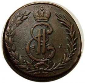 Picture 2 for: 5 kopiejek 1773 Katarzyna II Wielka Syberia Suzun