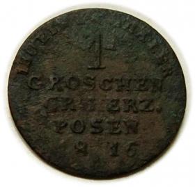 Picture for: Grosz 1816 Fryderyk Wilhelm III Wielkie Księstwo Poznańskie Berlin