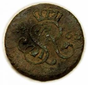 Picture 2 for: Half groschen 1767 Stanislaw August Poniatowski Krakow