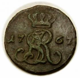 Picture 2 for: Półgrosz 1767 Stanisław August Poniatowski Kraków