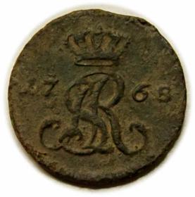 Picture 2 for: Półgrosz 1768 Stanisław August Poniatowski Kraków