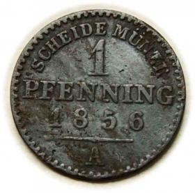 Picture for: 1 fenig 1856 Fryderyk Wilhelm IV Prusy Berlin