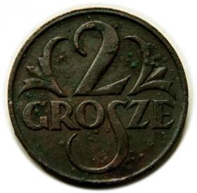 Picture for: 2 grosze 1925 II RP Warszawa
