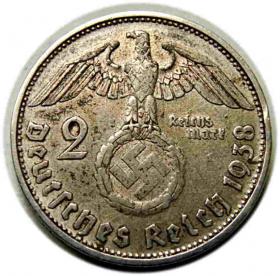 Picture 2 for: 2 marki 1938 D Monachium Niemcy