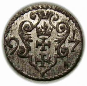 Picture for: Denar 1597 Zygmunt III Waza Gdańsk