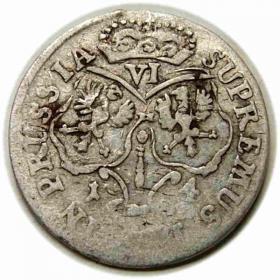 Picture 2 for: 6 groschen 1684 Frederick William Prussia Brandenburg Kaliningrad