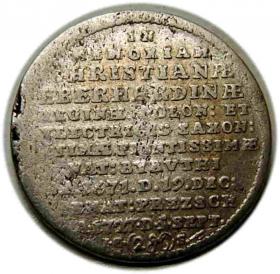 Picture 2 for: Dwugrosz 1727 August II Mocny Sas Drezno